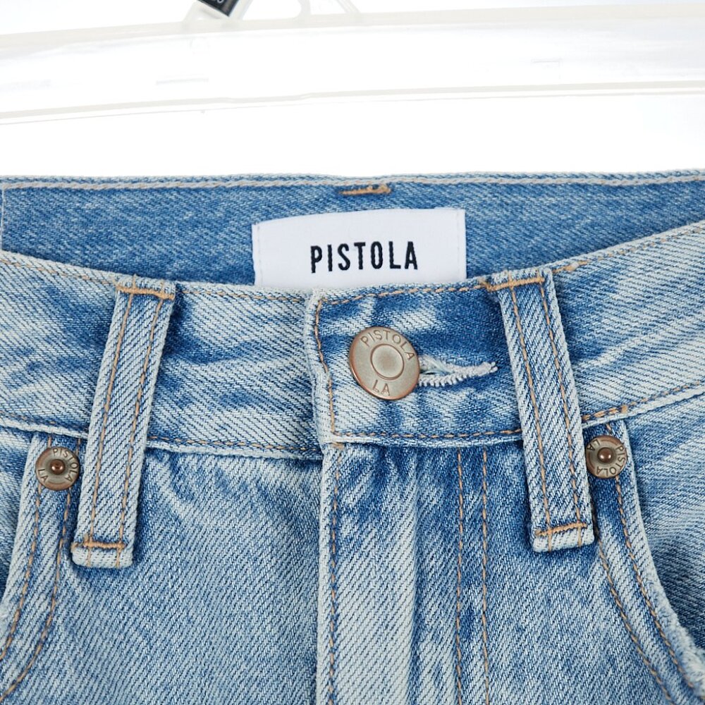 Pistola Alice Midi Skirt Brooklyn Wash Women's Size 26 - Picture 4 of 7